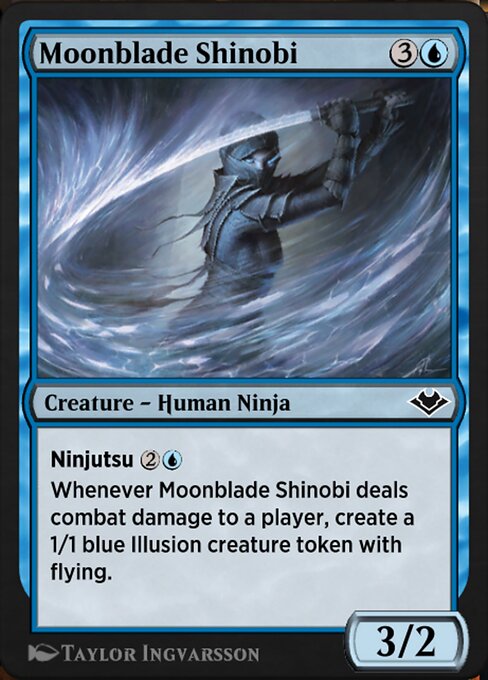 Moonblade Shinobi highlighted card art