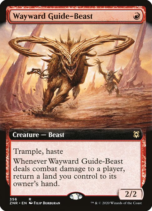 Wayward Guide-Beast from Zendikar Rising