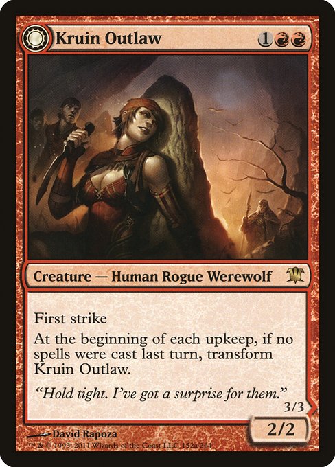 Kruin Outlaw // Terror of Kruin Pass from Innistrad