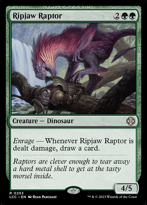 Ripjaw Raptor highlighted card art