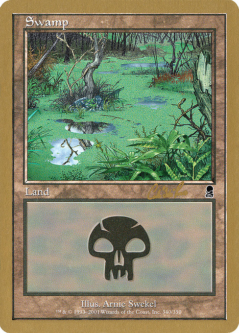 Swamp from World Championship Decks 2002