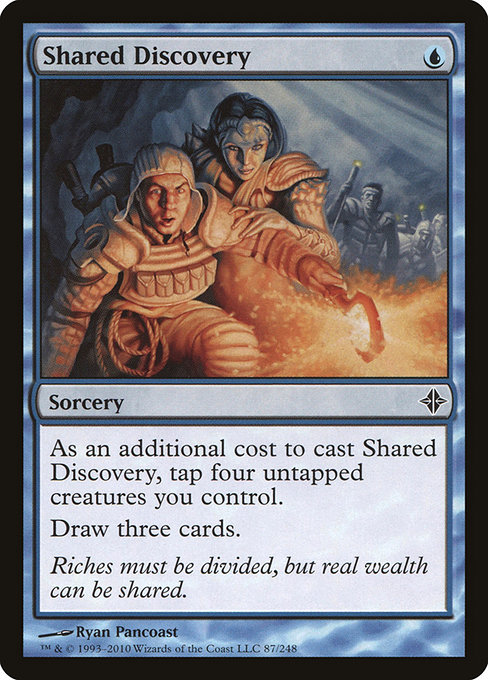 Shared Discovery highlighted card art