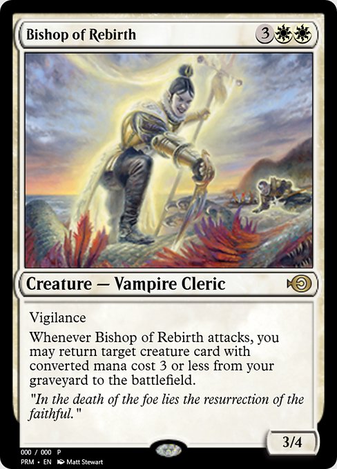 Bishop of Rebirth highlighted card art
