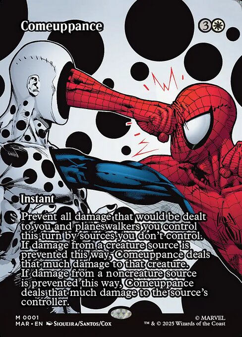 Comeuppance highlighted card art