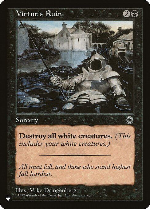 Virtue's Ruin highlighted card art