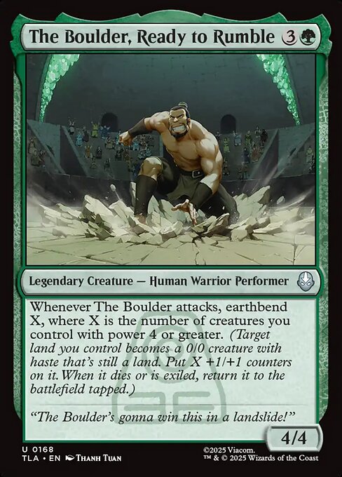 The Boulder, Ready to Rumble from Avatar: The Last Airbender