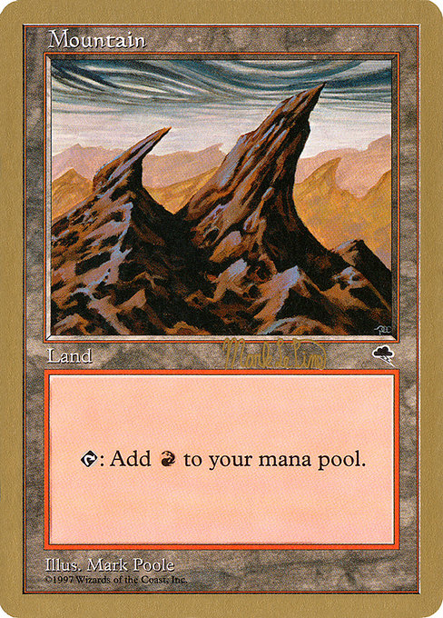 Mountain from World Championship Decks 1999