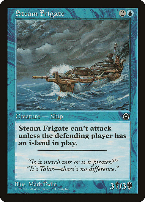 Steam Frigate highlighted card art