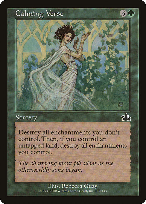 Calming Verse highlighted card art