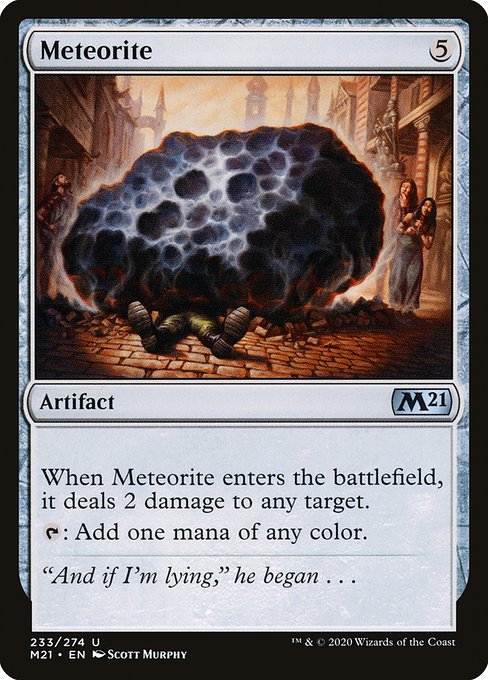 Meteorite from Core Set 2021