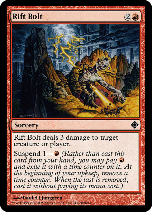 Rift Bolt from Magic Online Theme Decks