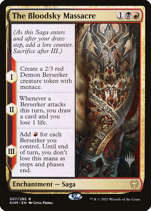 The Bloodsky Massacre from Kaldheim Promos