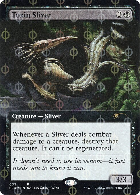 Toxin Sliver highlighted card art