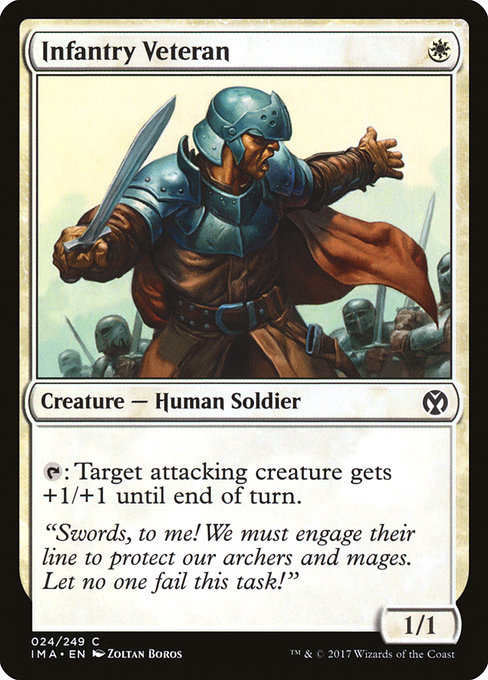 Infantry Veteran from Iconic Masters