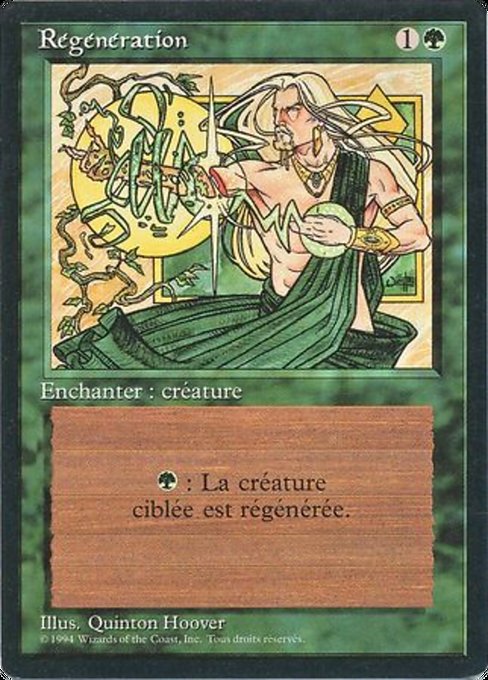 Regeneration from Foreign Black Border