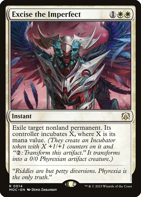 Excise the Imperfect from March of the Machine Commander