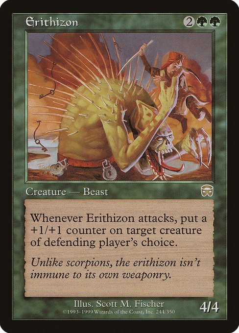 Erithizon highlighted card art