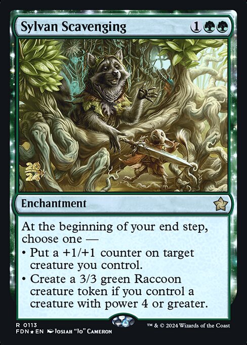 Sylvan Scavenging from Foundations Promos