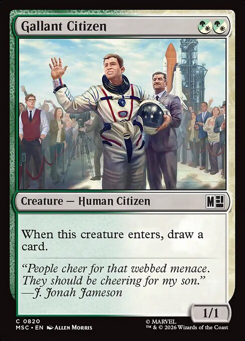 Gallant Citizen highlighted card art