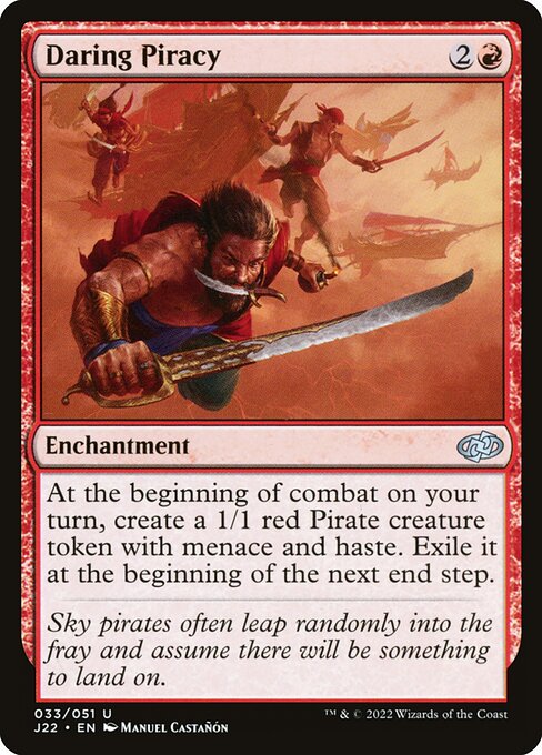 Daring Piracy highlighted card art