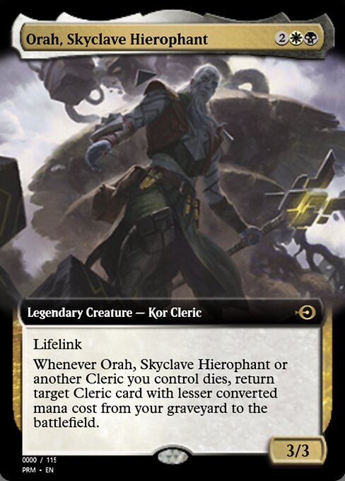 Orah, Skyclave Hierophant highlighted card art