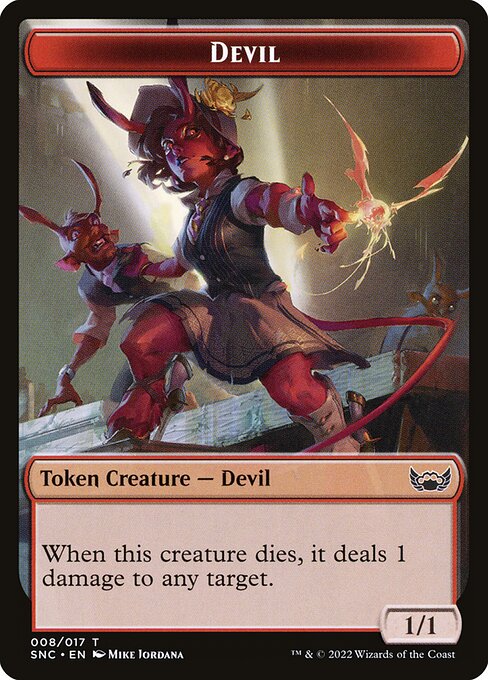 Devil from Streets of New Capenna Tokens