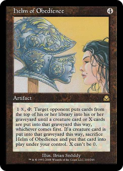Helm of Obedience from Masters Edition II