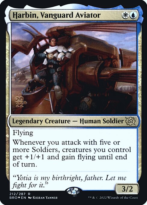 Harbin, Vanguard Aviator from The Brothers' War Promos