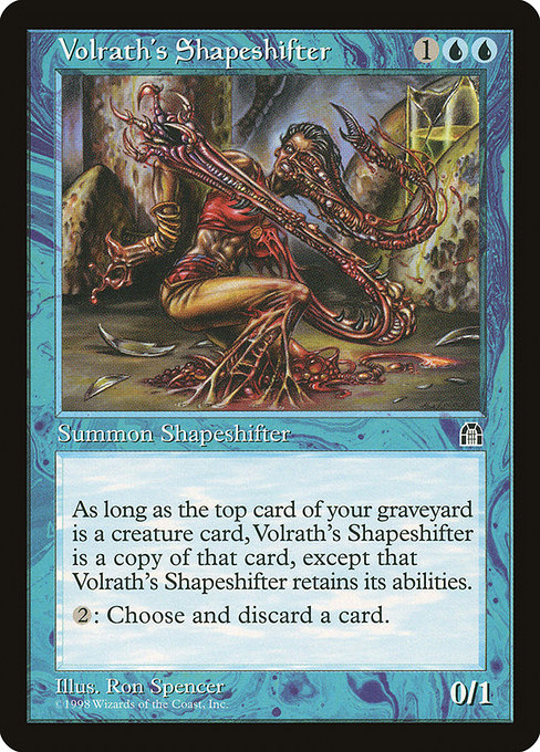 Volrath's Shapeshifter from Stronghold