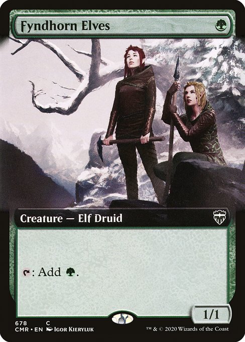 Fyndhorn Elves from Commander Legends