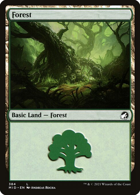 Forest from Innistrad: Midnight Hunt