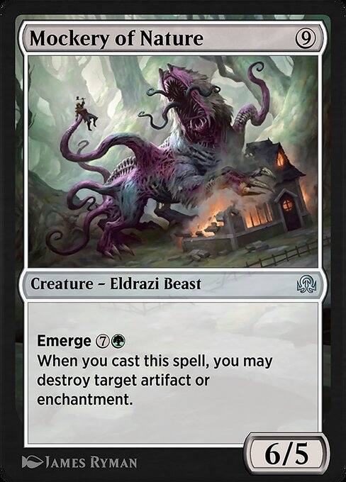 Mockery of Nature highlighted card art