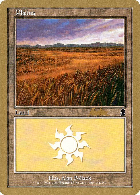 Plains from World Championship Decks 2002