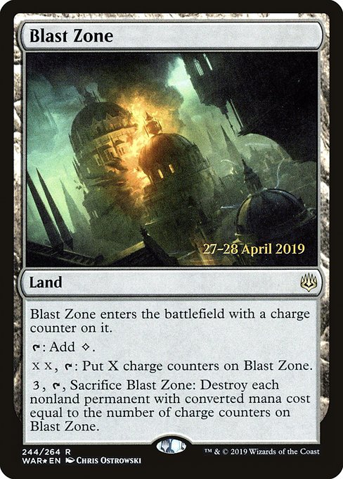 Blast Zone from War of the Spark Promos