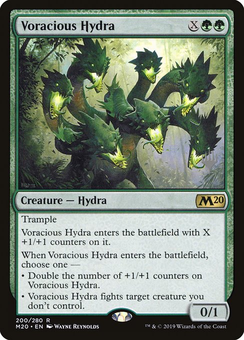 Voracious Hydra from Core Set 2020 Promos
