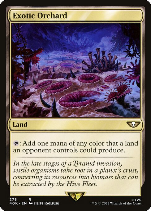 Exotic Orchard from Warhammer 40,000 Commander