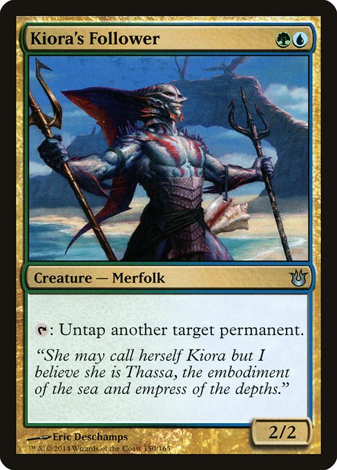 Kiora's Follower from Born of the Gods