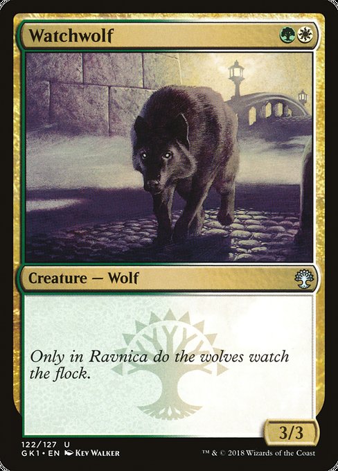 Watchwolf highlighted card art