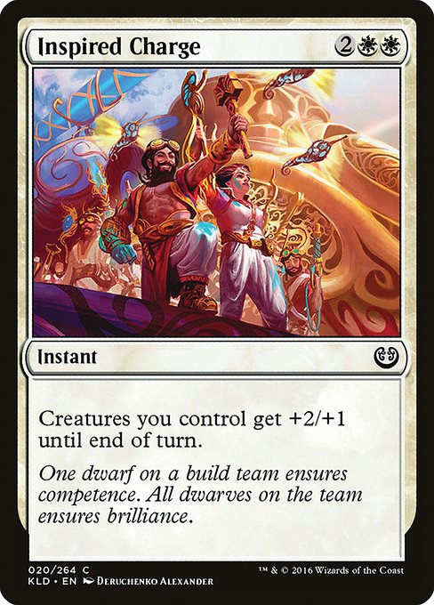 Inspired Charge from Kaladesh
