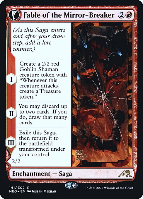 Fable of the Mirror-Breaker // Reflection of Kiki-Jiki from Kamigawa: Neon Dynasty Promos