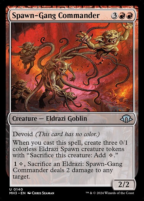 Spawn-Gang Commander highlighted card art