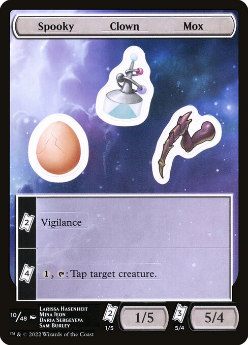 Spooky Clown Mox highlighted card art