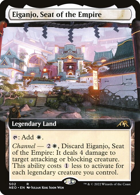 Eiganjo, Seat of the Empire from Kamigawa: Neon Dynasty