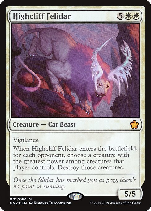 Highcliff Felidar from Game Night 2019