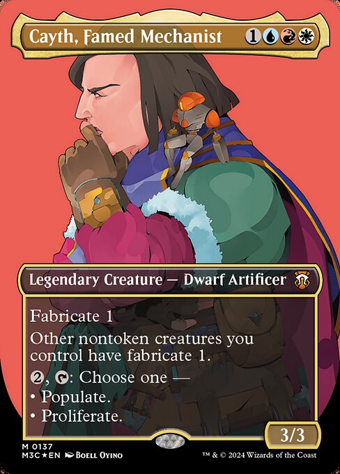 Cayth, Famed Mechanist from Modern Horizons 3 Commander