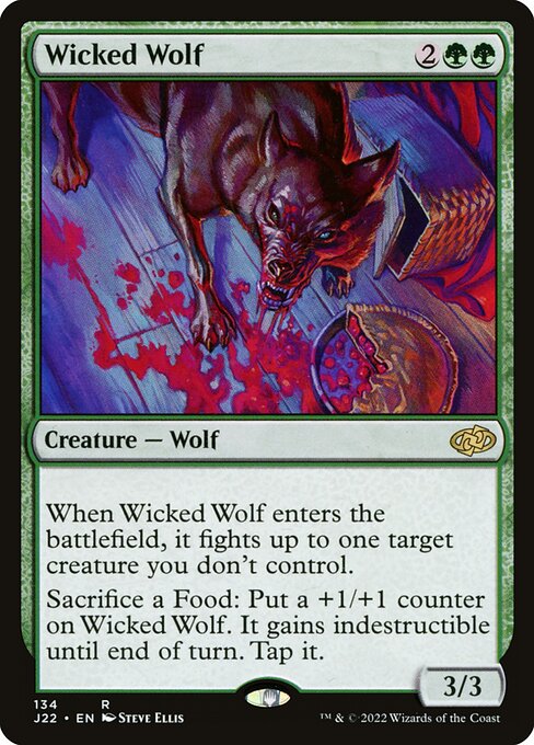 Wicked Wolf highlighted card art