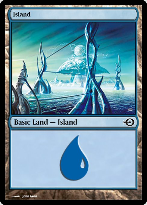 Island from Magic Online Promos