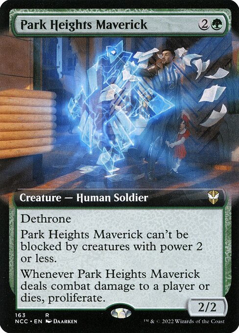 Park Heights Maverick from New Capenna Commander