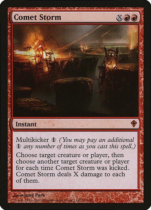 Comet Storm from Magic Player Rewards 2010