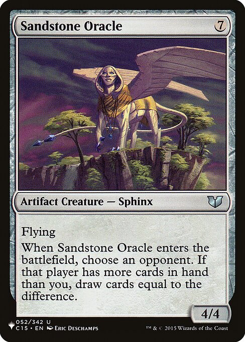 Sandstone Oracle from The List